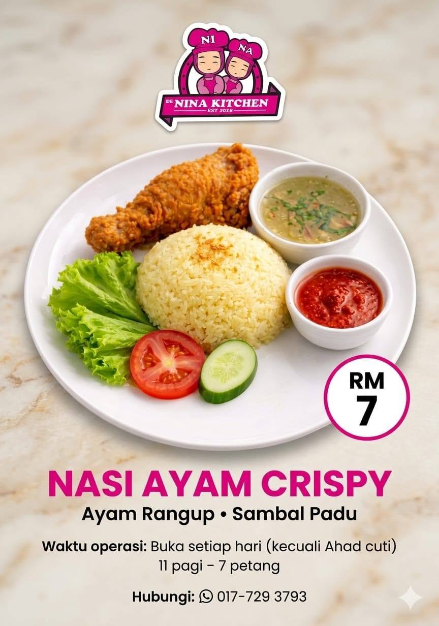 Nasi Ayam Crispy